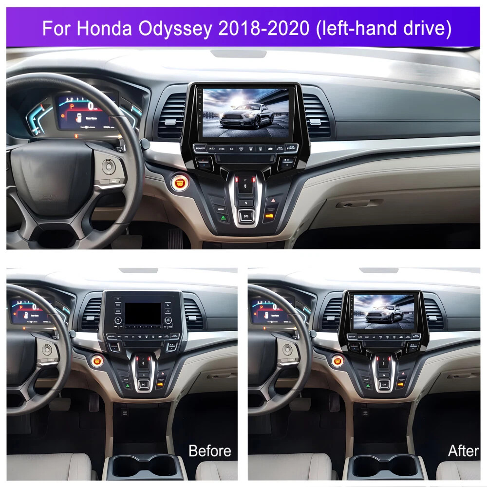 64G For Honda Odyssey 2018-2020 Carplay Car Stereo Radio Android Auto 1280*800