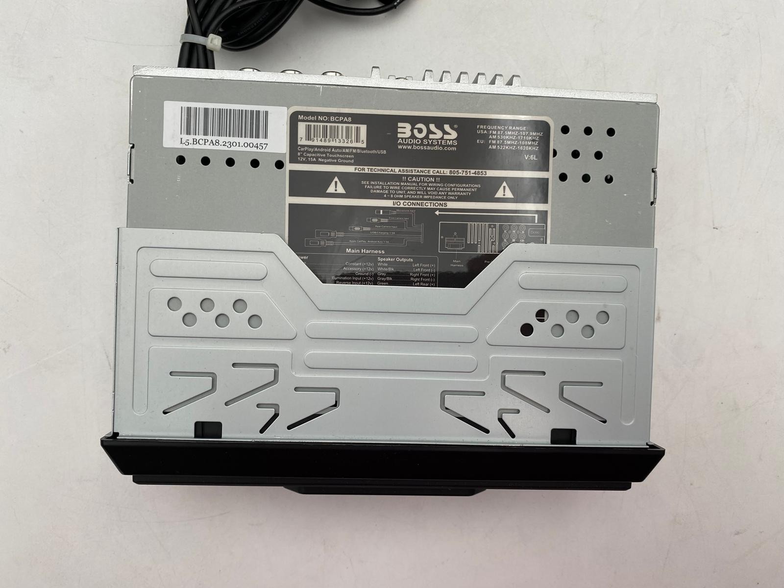 BOSS Audio System Car Audio Stereo (BV9695B, BCPA8) – Parts | Lot of 14