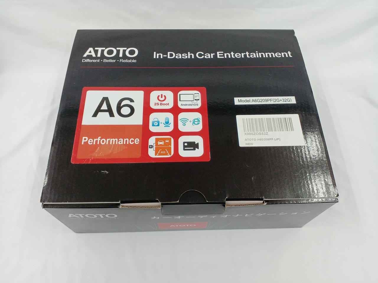 ATOTO A6G209PF (2G + 32G) Car Audio With Accessories, Good Condition From Japan
