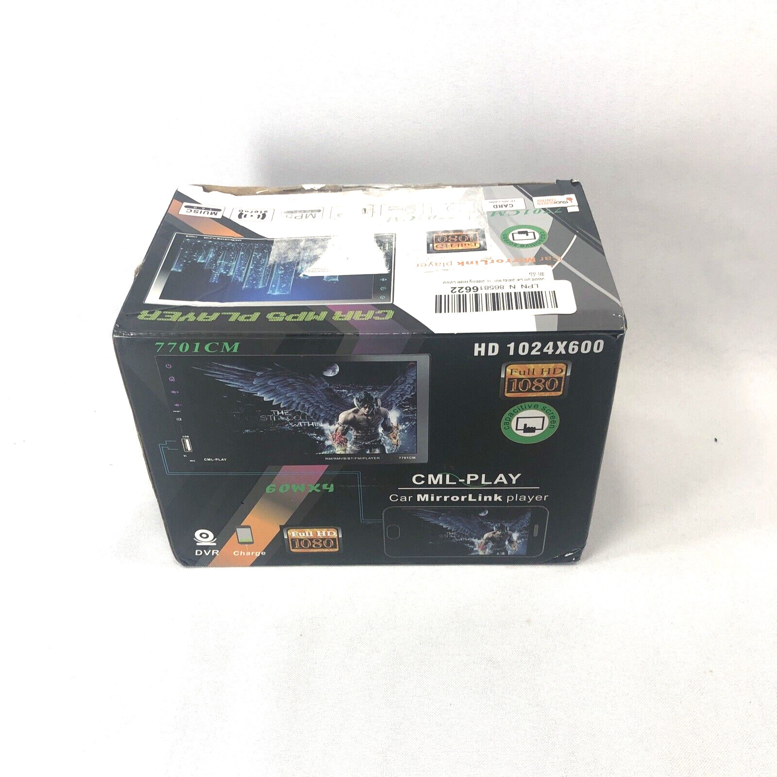 Car Stereo MP5 Player CML-Play Mirror Link 7702CM 1080P HD 1024 X 600
