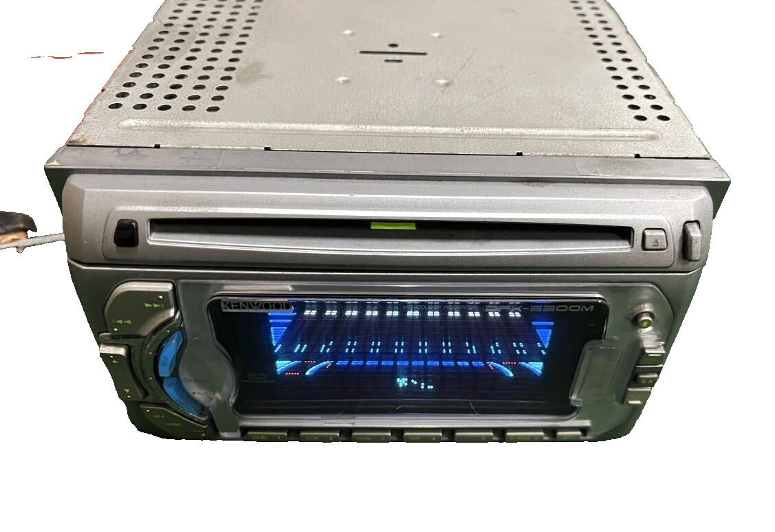 KENWOOD DPX-5200M 2DIN Car Audio CD MD AM FM Player Tested Working Vintage