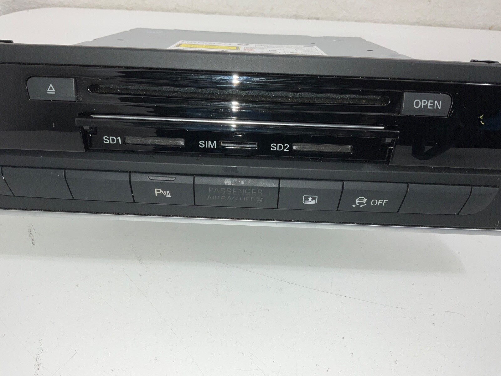 2015 Audi A6 CD PLAYER FM AM Module Control Panel AD100169005 OEM