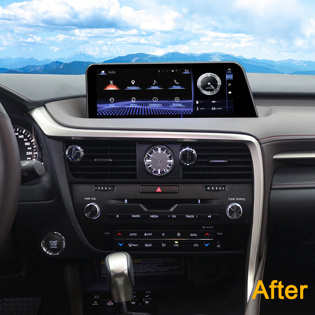 12.3 Inch For Lexus RX RX270 RX350 450h 2016-2019 Android 14 Car Radio Player BT