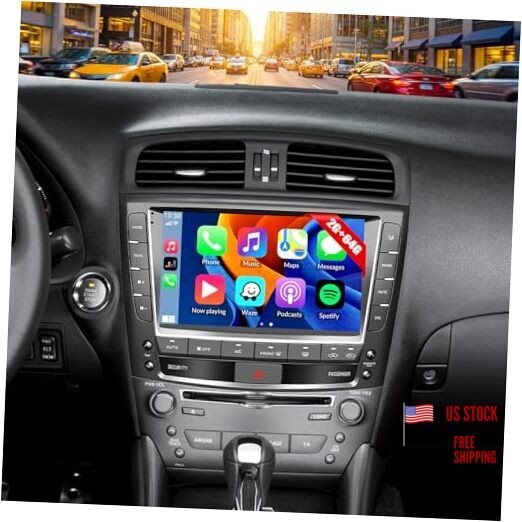 4-Core+64G for Lexus IS250 IS300 IS350 2006-2012 Android 13 Car Stereo Radio