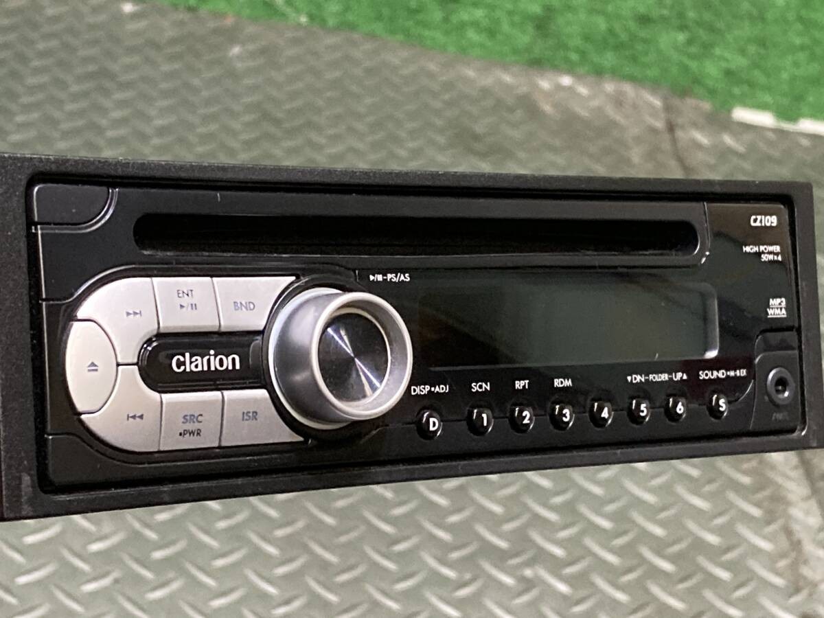 Clarion CZ109 CD Player 1DIN Suzuki Mazda OEM Excellent JAPAN