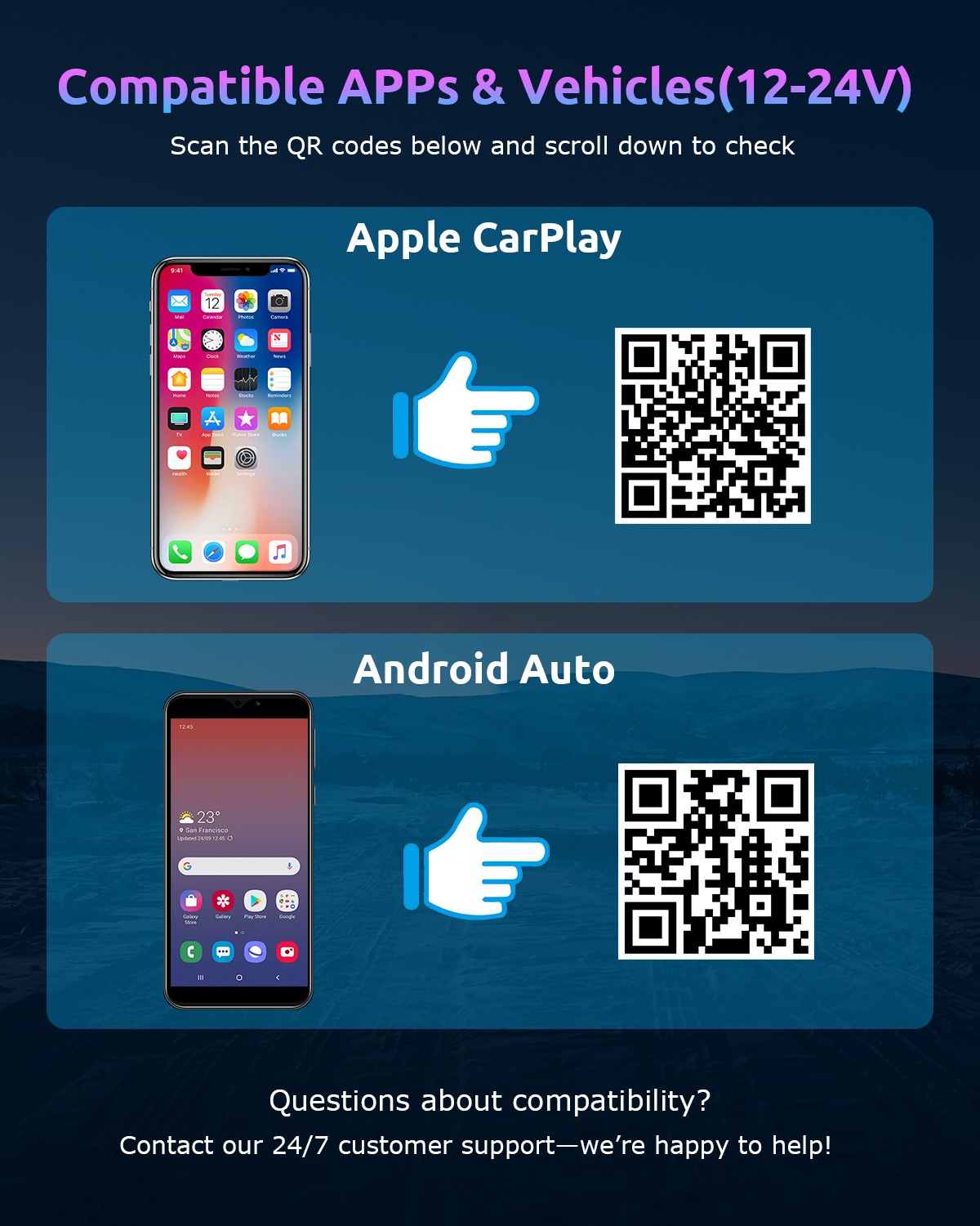 10.26 Inch IPS Touch Screen Car Portable Apple CarPlay Tablet Android Auto Radio