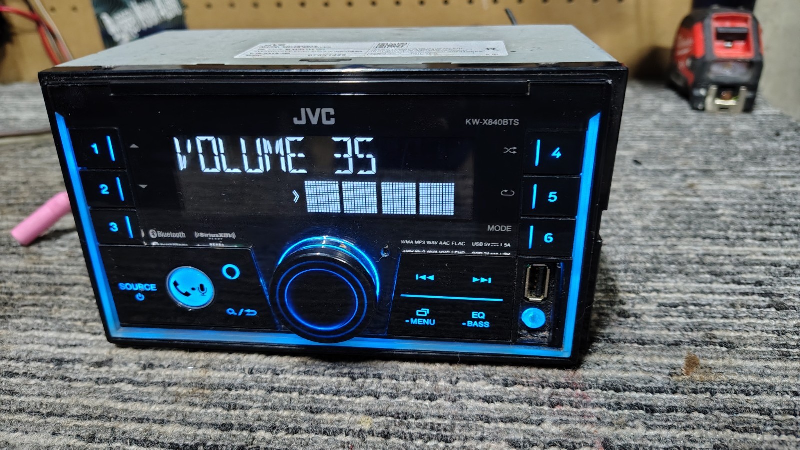 JVC KW-X840BTS 2-DIN Digital Media Receiver Tested ✅