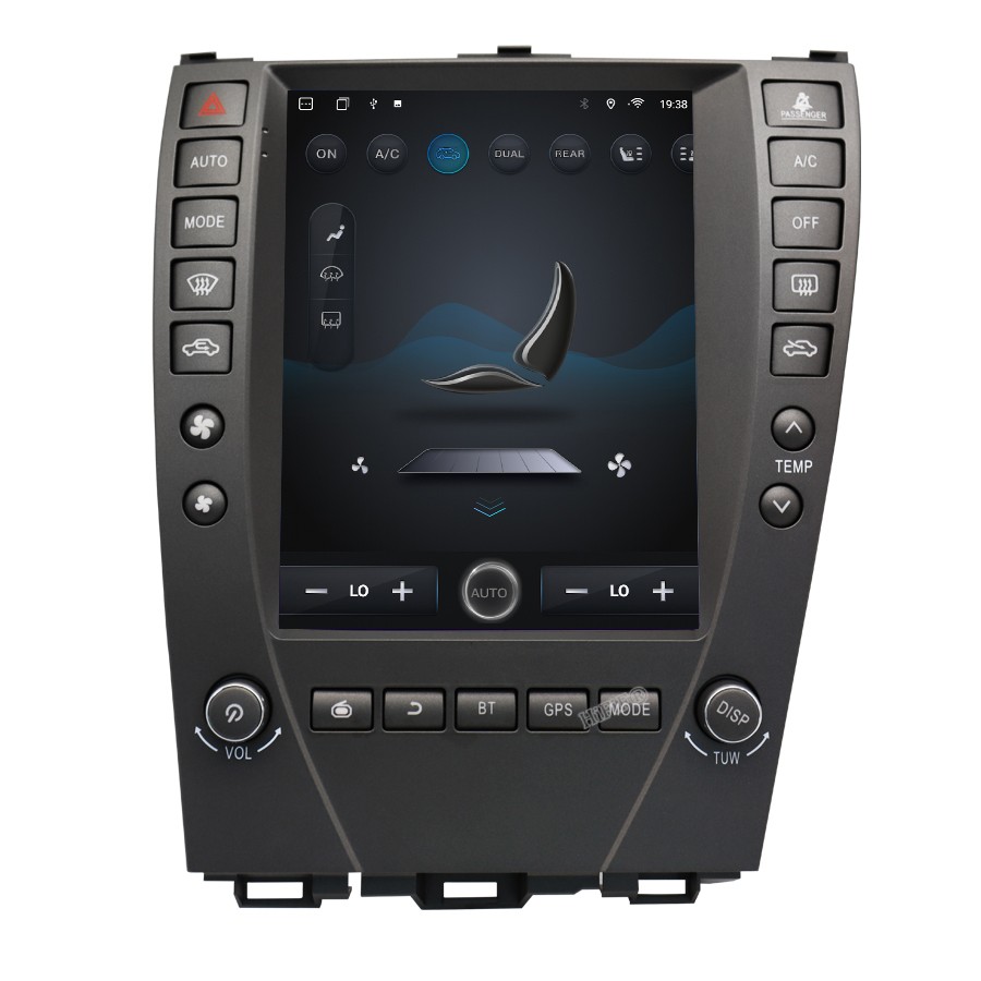 For Lexus ES ES240 ES300 ES330 ES350 2006-2012 For Tesla Style Screen Car Radio
