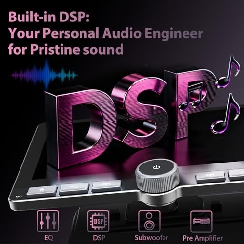 10.1″ 360° Rotatable Touchscreen Car Stereo with 10.1″-Single Din-2+64G