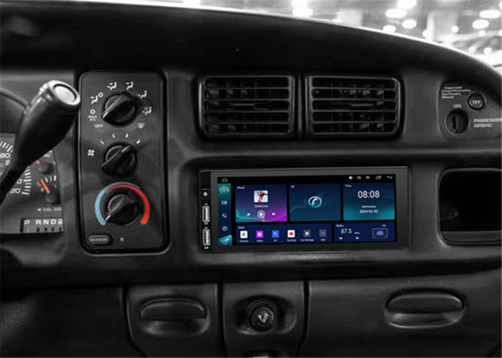 For Carplay Stero Radio WIFI BT Head Unit Fit For 1993-1998 Jeep Grand Cherokee