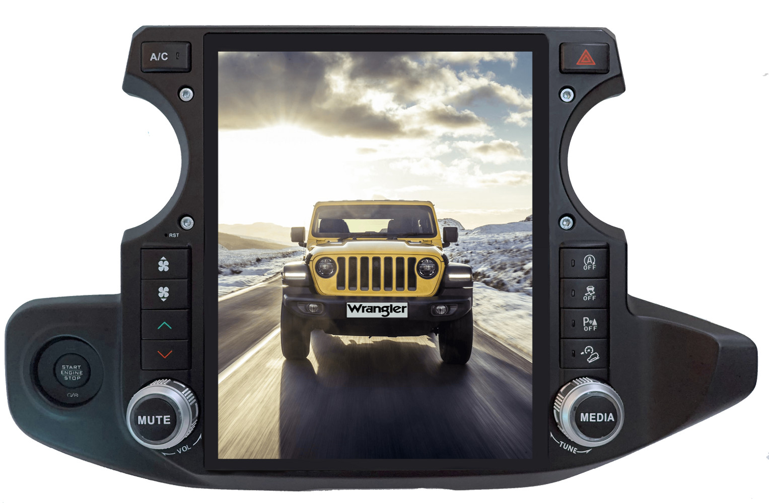 Linkswell – 2018-Up Jeep JL/JT Generation 4 T-Style Radio (No HDMI Input) – TS-J