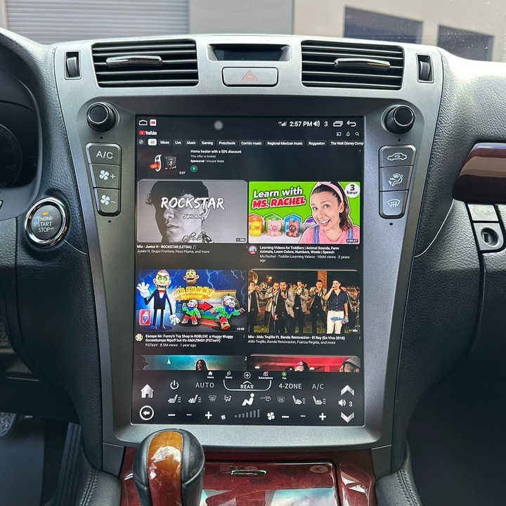 13″ For Lexus LS460 LS600h 2006-2012 Android CarPlay GPS 64GB Stereo Radio