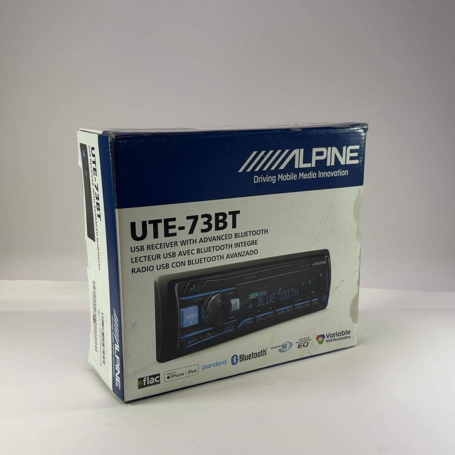 Alpine UTE-73BT USB Receiver With Advanced Bluetooth