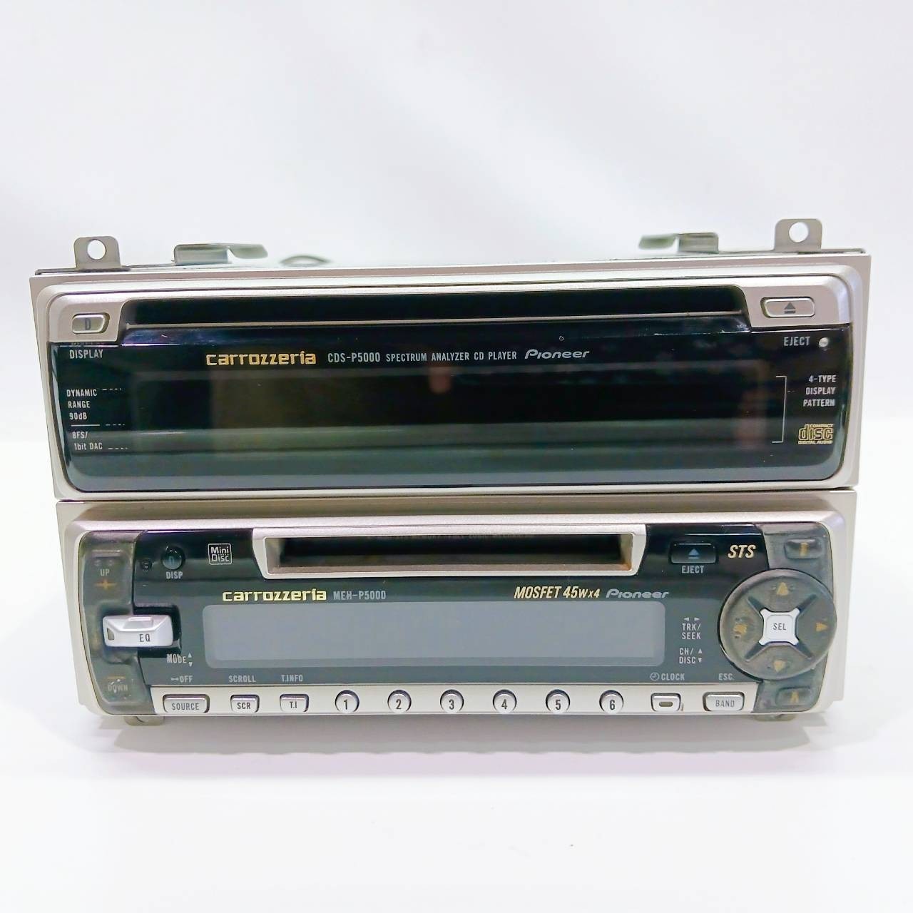 Pioneer Carrozzeria MEH-P5000 CDS-P5000 MD CD Car Audio Tested Japan BE058