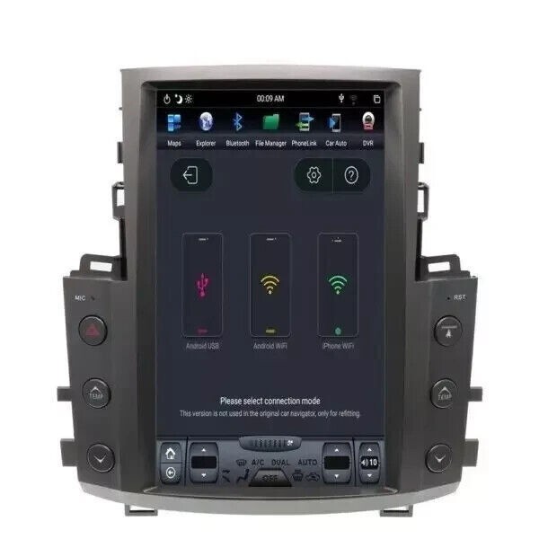13.6″ For 2007-2015 Lexus LX570 Car Stereo Radio Tesla Style GPS Carplay 8+128G
