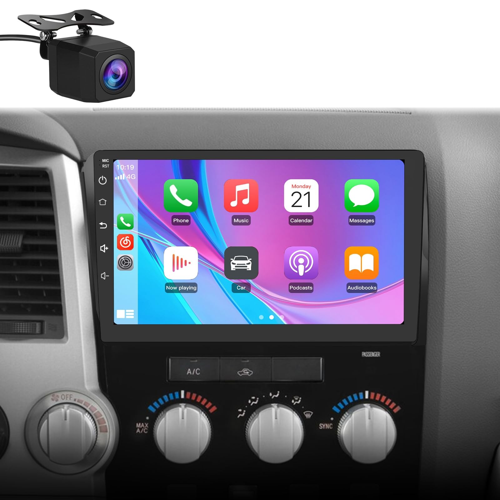 Vratzn 5GWiFi Upgrade Car Radio Stereo for Toyota Tundra 2007-2013 Toyota Seq…