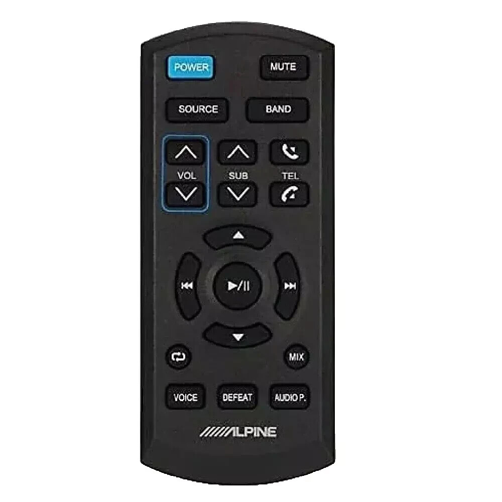 Authentic ALPINE UTE73BT + Remote Single DIN Bluetooth Car Stereo Dig (NO CD)