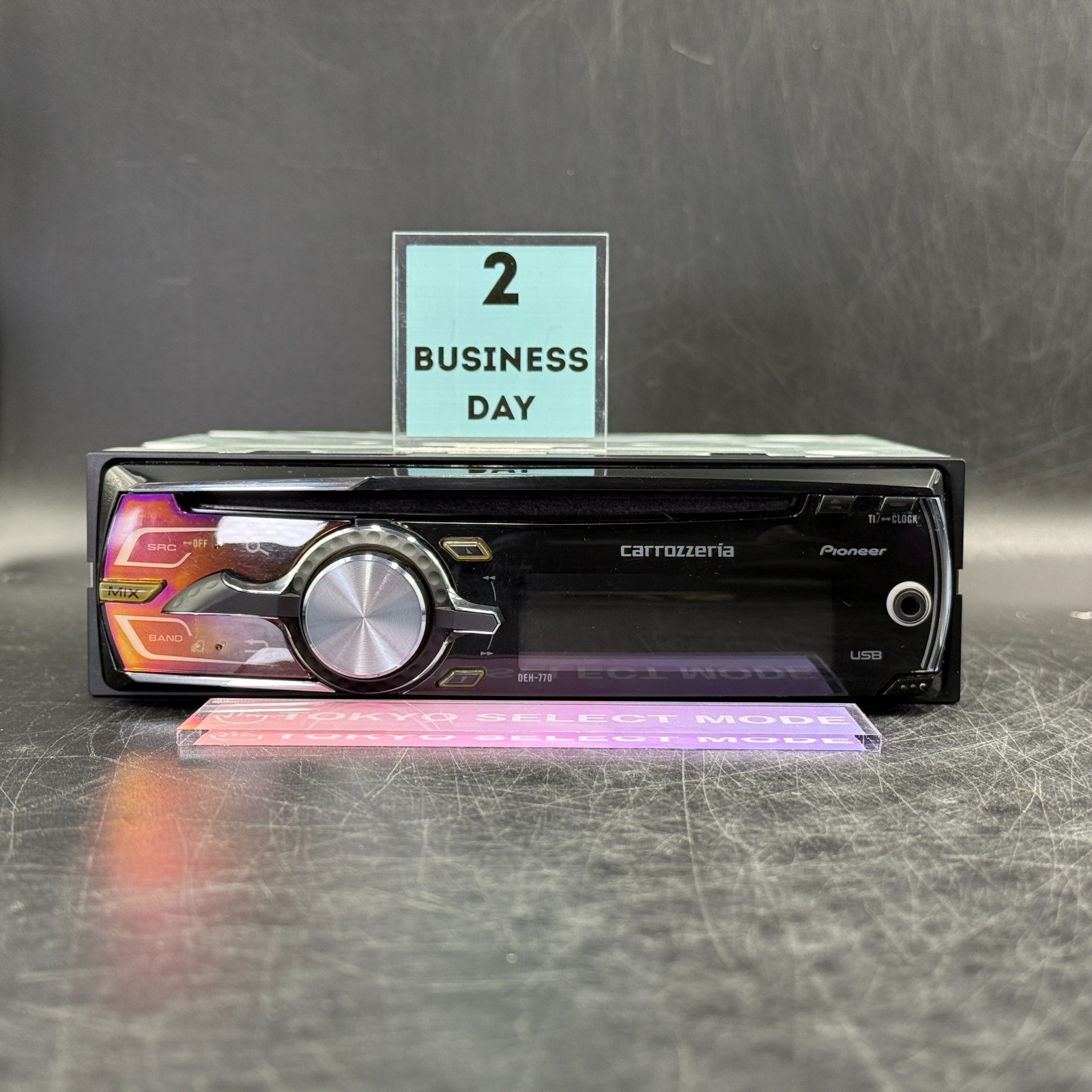 Pioneer Carrozzeria DEH-770 1DIN Car Audio Player CD USB AUX Tested JDM In Stock