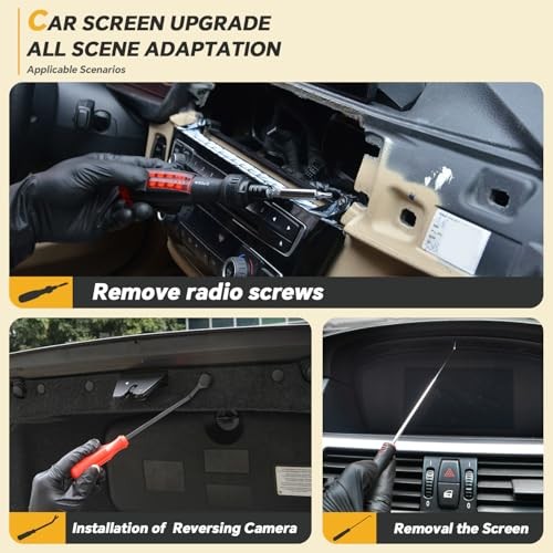 7 PCS Car Center Console Screen Removal Tool Kit, No-Scratch Auto 7-piece set
