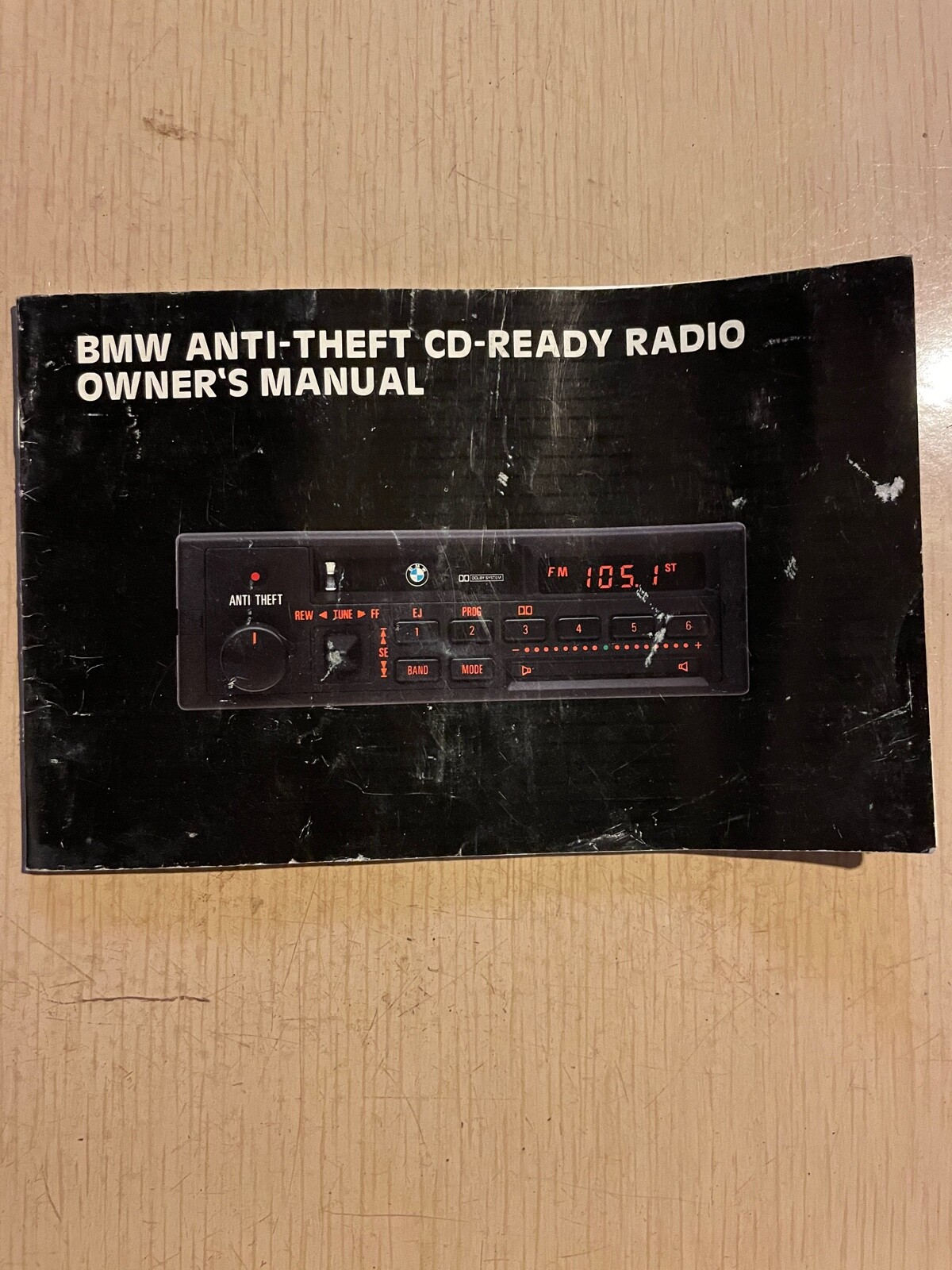 Blaupunkt Model #88 88 1 600 175 Car Stereo Cassette BMW 5 And 7 Series