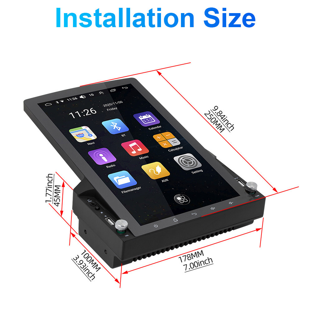 10.1″ Universal Car MP5 Player – Audio/Video, Family Rides & Vehicle Leisure Use
