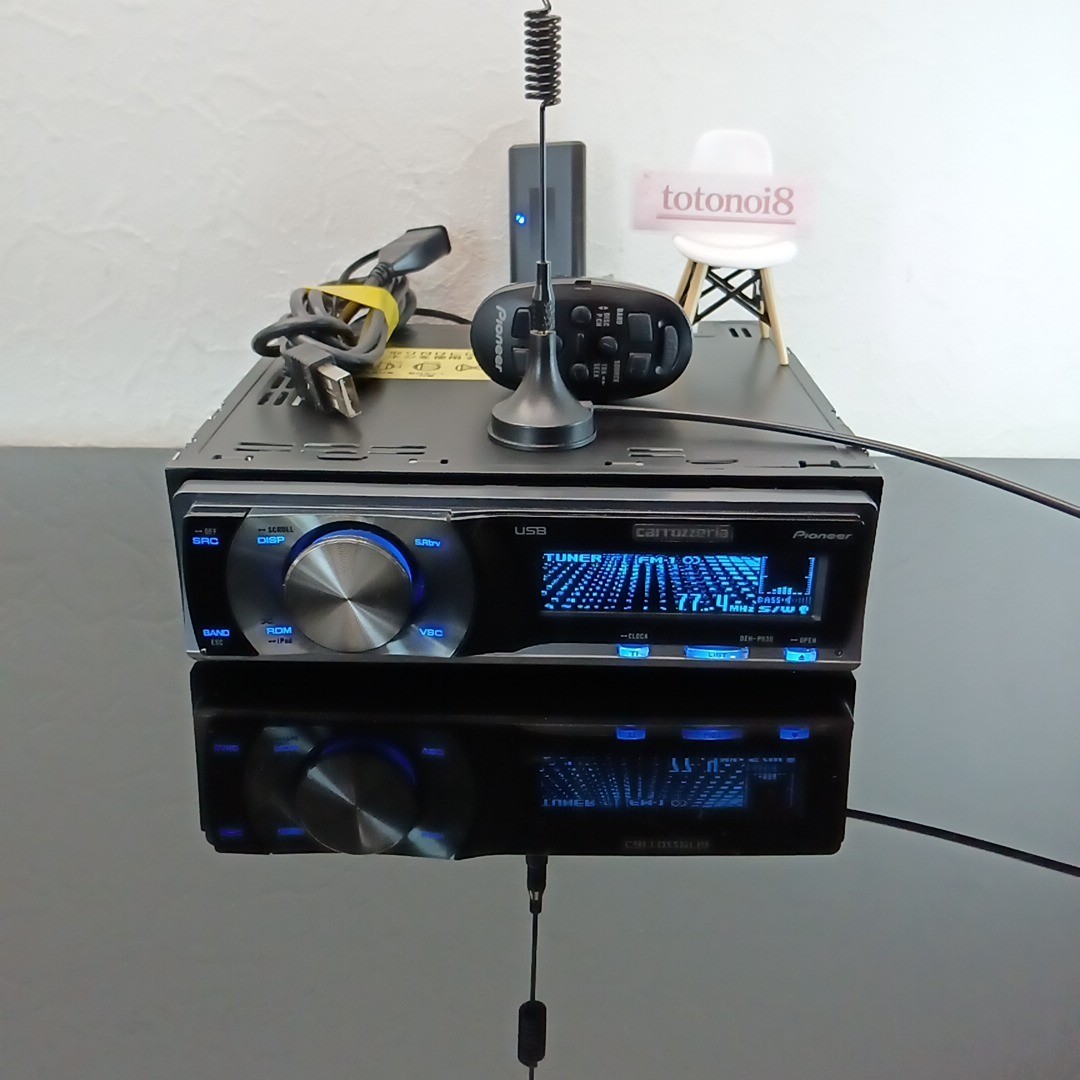 Pioneer Carrozzeria DEH-P630｜CD/USB Car Audio EQ w/ Remote｜Operation Confirmed