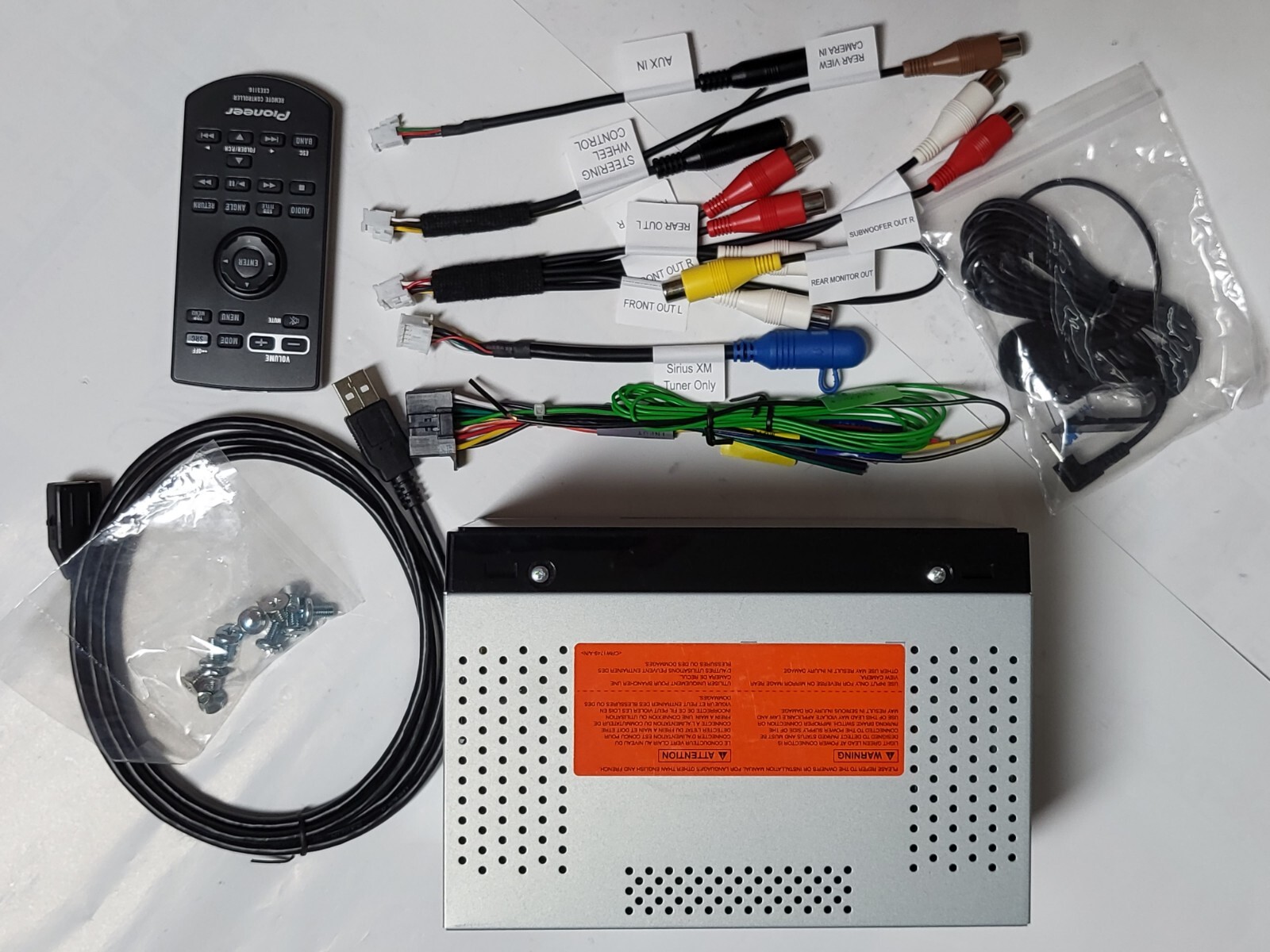 Pioneer DMH-1700NEX DMH-1770NEX Receiver 6.8” w. Capacitive Touchscreen