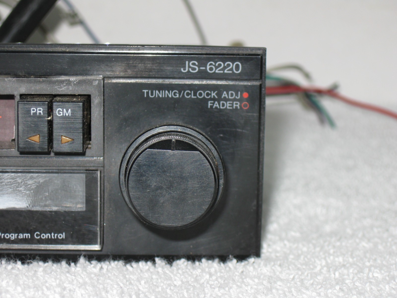 JENSEN ~ MODEL JS-6220 AM/FM CAR STEREO CASSETTE RECEIVER ~ UNTESTED ~ AS IS