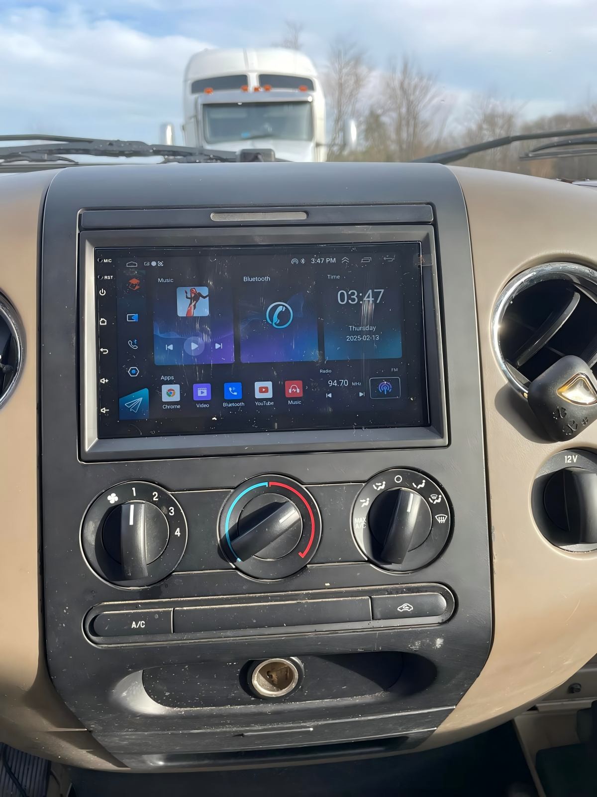 For 2004-2008 Ford F-150 F150 Apple Carplay Car Radio Android 13 Navi GPS Player