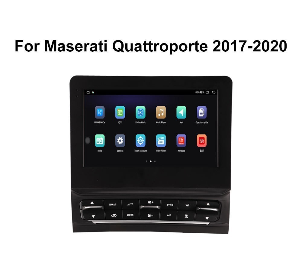9” HD Car Radio GPS Navigation Android 64GB For Maserati Quattroporte 2017-2020