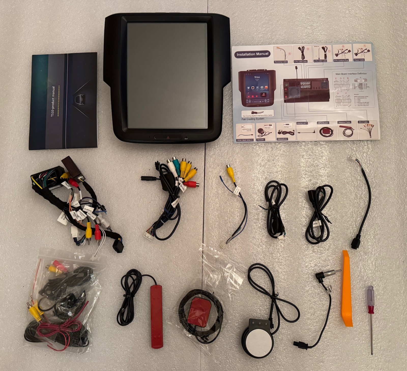 10.4″ Car Radio Upgrade Dash Kit for 13-18 Dodge Ram Android 13 8Core 4+64GB