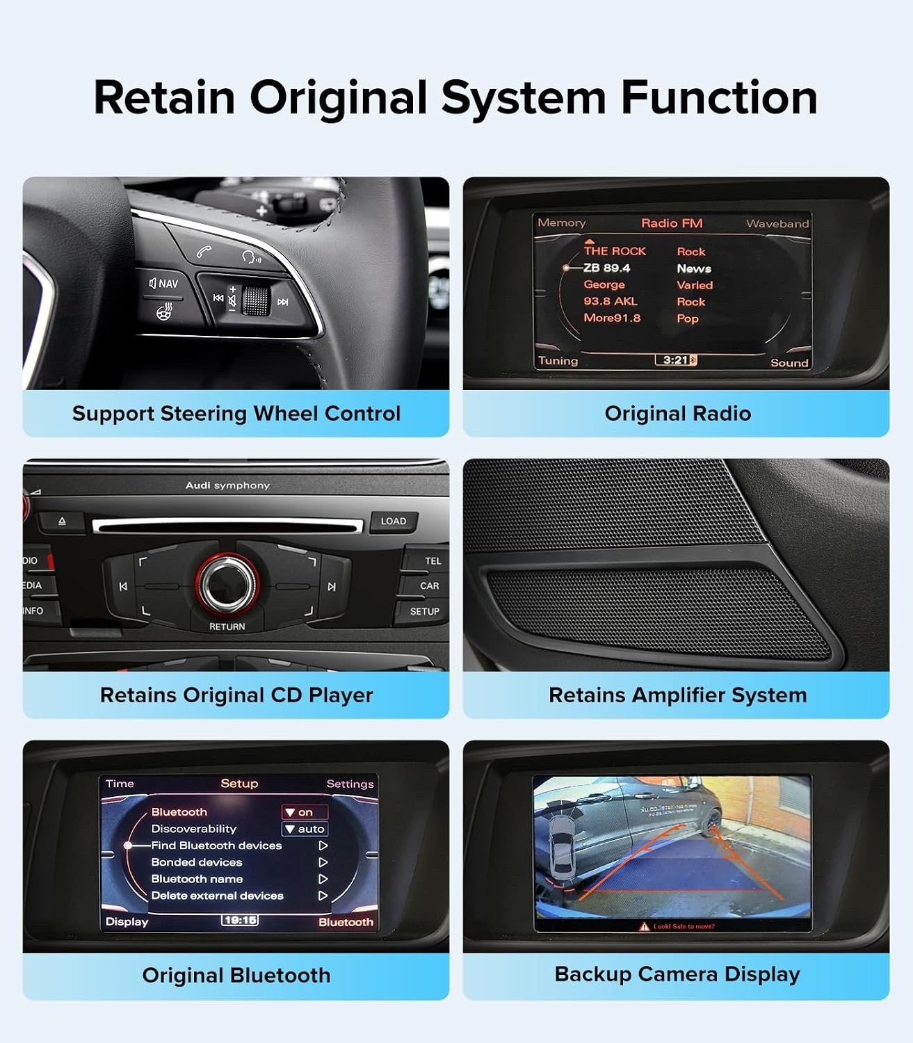 10.25″ Linux Stereo for Audi 2009-2016 w/ Touchscreen – READ FOR COMPATIBILITY
