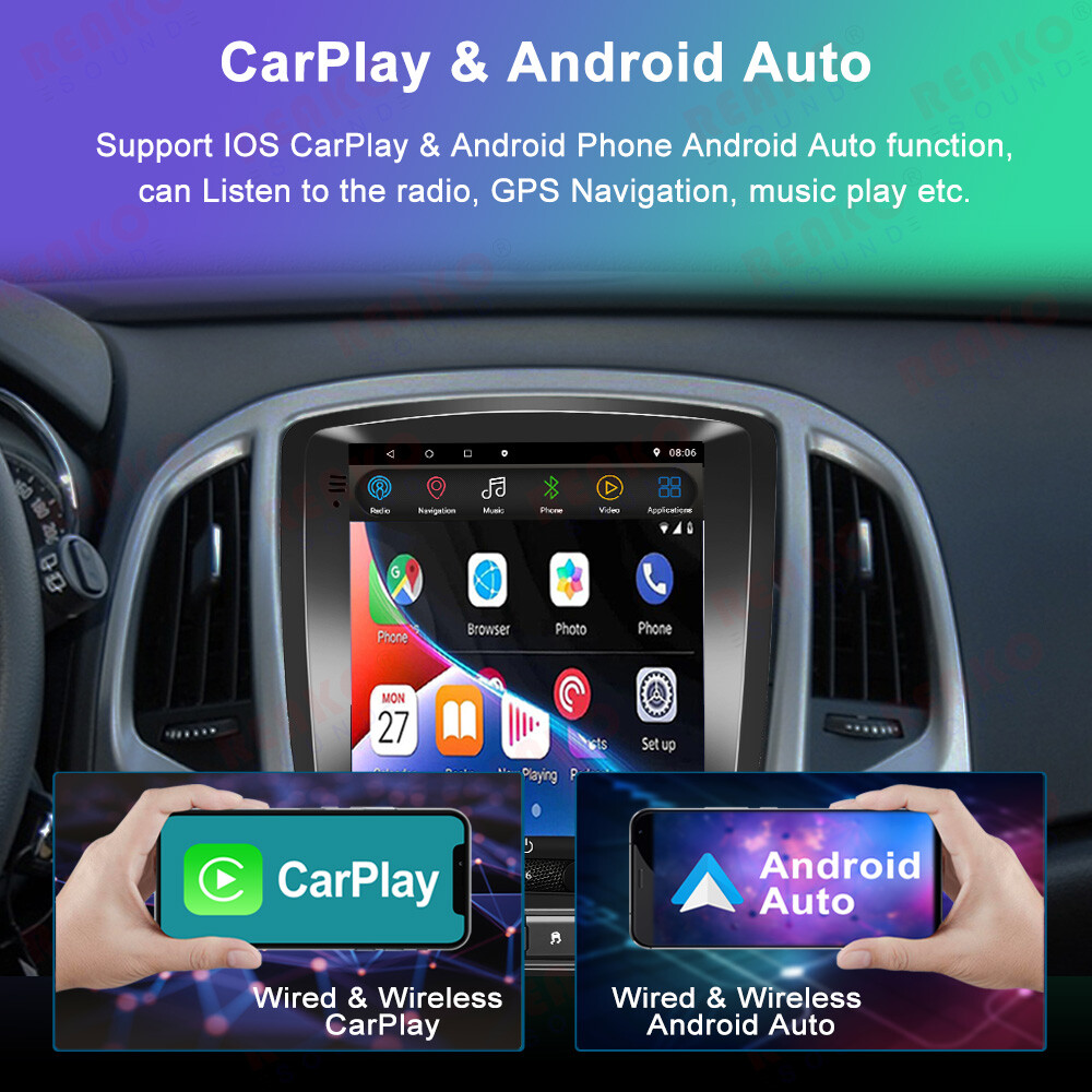 2+64G 9.7inch Android 12 Car Radio Stereo Carplay For Buick EXCELLE Verano 09-14