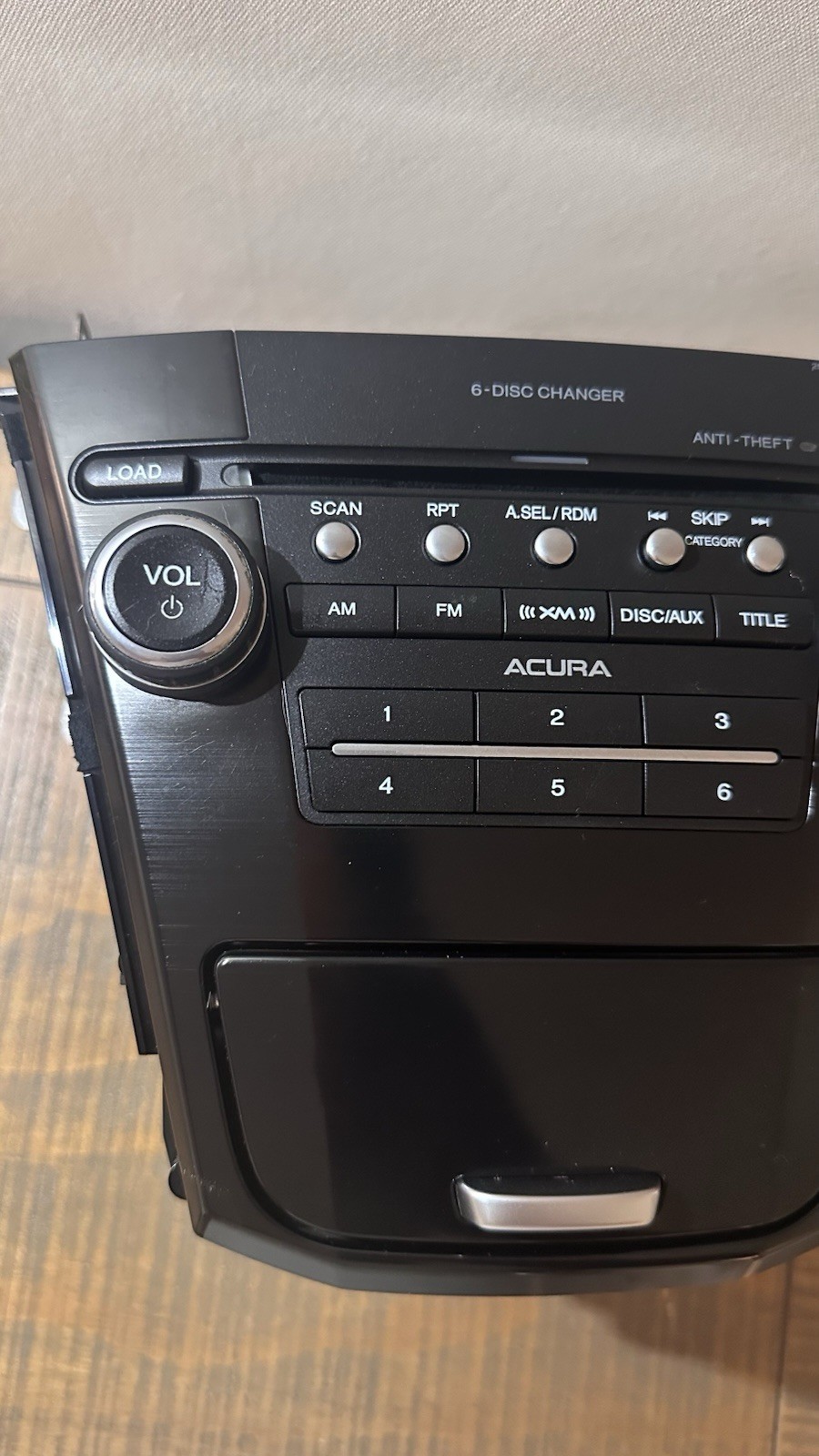 Acura MDX (modelos del 2010 al 2013) OEM In-Dash AM/FM Radio Receiver and Media