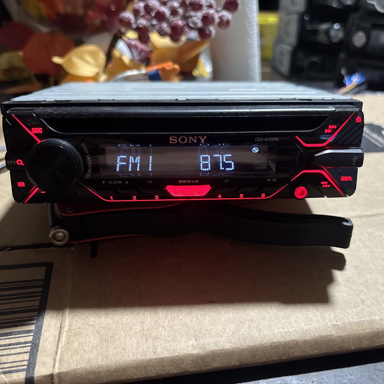 SONY CDX-G1200U CAR STEREO