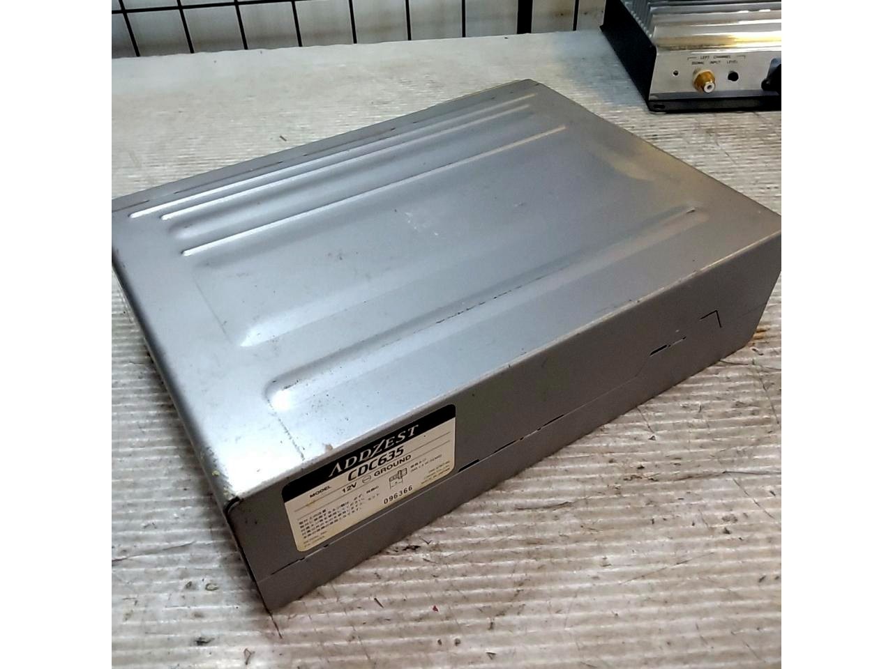 ADDZEST CDC635 Car Stereo Not CD JDM Japan Old School For Parts Untested AS-IS
