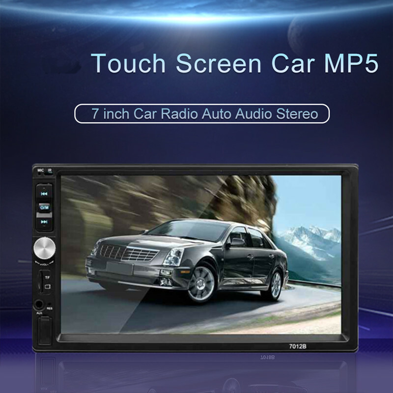 7″ Touch Radio 2 Din General Car Models Bluetooth Radio Rear View Camera MP5 MP3