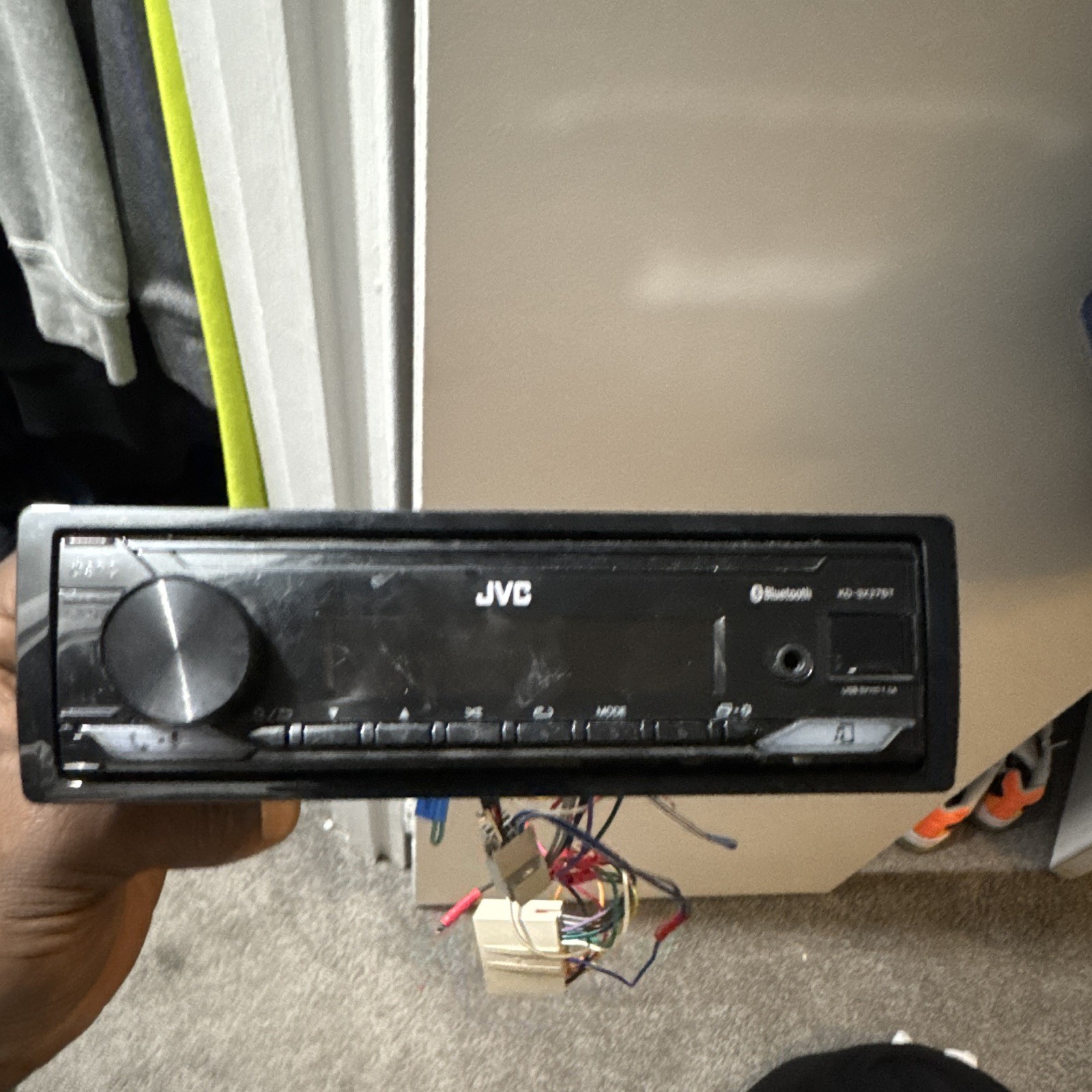 JVC KD-SX27BT Car Stereo with Bluetooth, 100W Digital Media Receiver