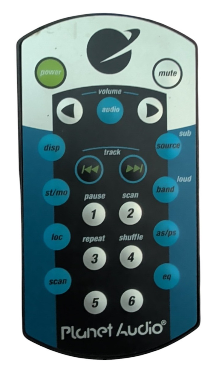 Planet Audio Remote Control For Car Radio