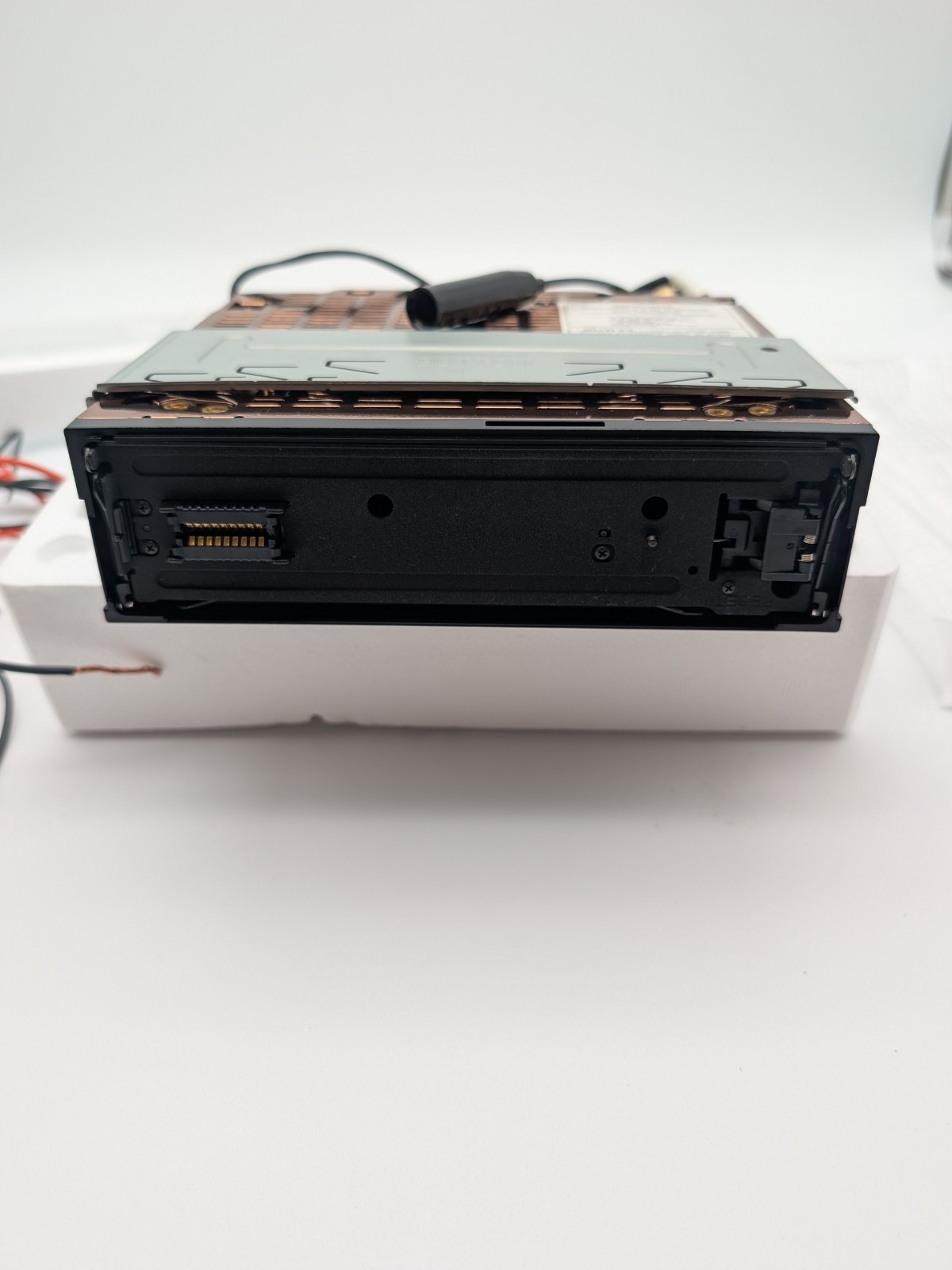 Sony CDX-C90 CD Tuner Car Audio Tested Working Old School SQ Copper No Remote
