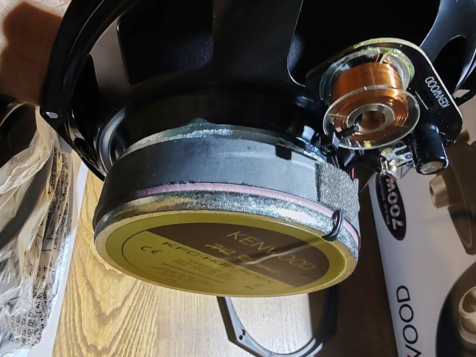 KENWOOD CAR SPEAKERS, Horn Tweeter Design, 97dB, 88mm KFC-HQR710EX- Beautiful ￼: