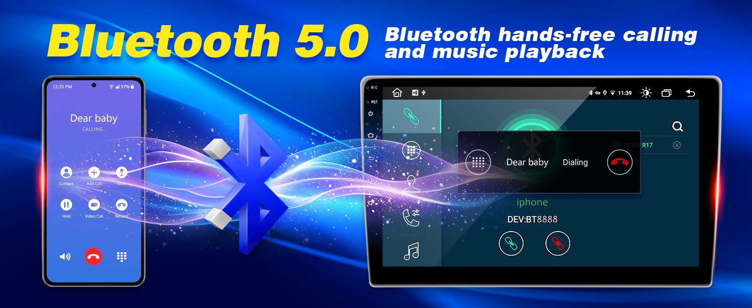 Car Stereo for Hyundai Tucson (2016–2018) , Wireless CarPlay & Android Auto 2+32