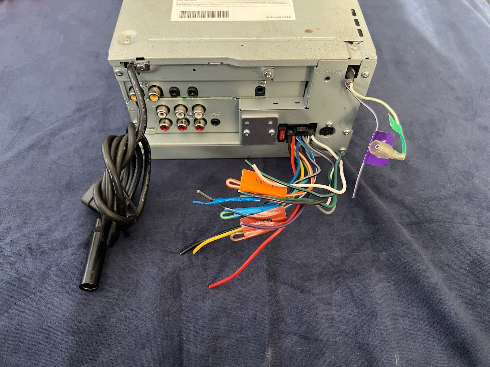 ⭐️Pre-Owned,TESTED⭐️ Kenwood BT|USB|CD|DVD|AM/FM-(DDX371)