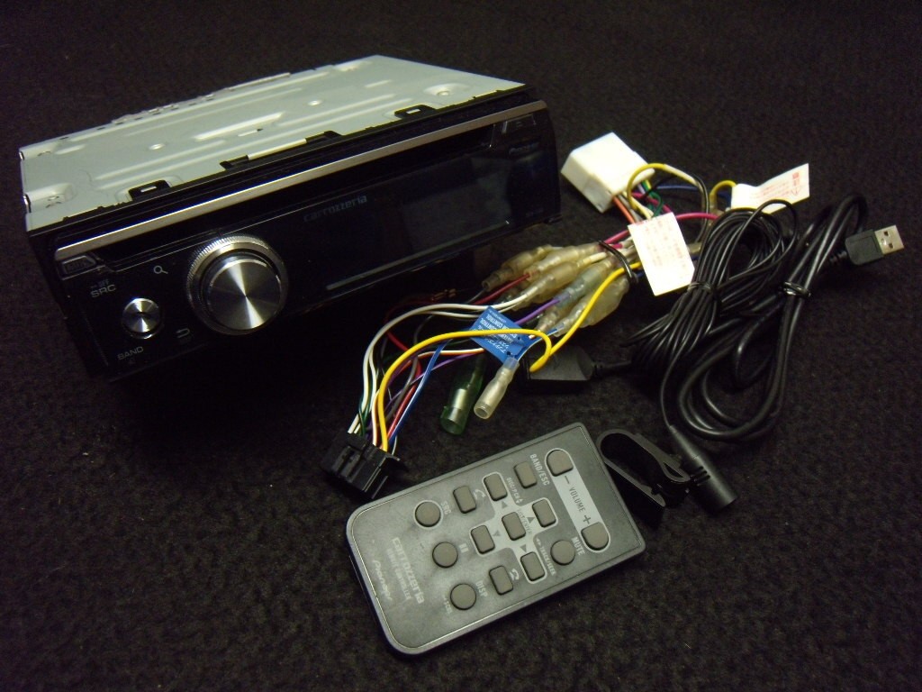 Carrozzeria DEH-7100 Bluetooth USB CD Receiver Remote Mint JAPAN