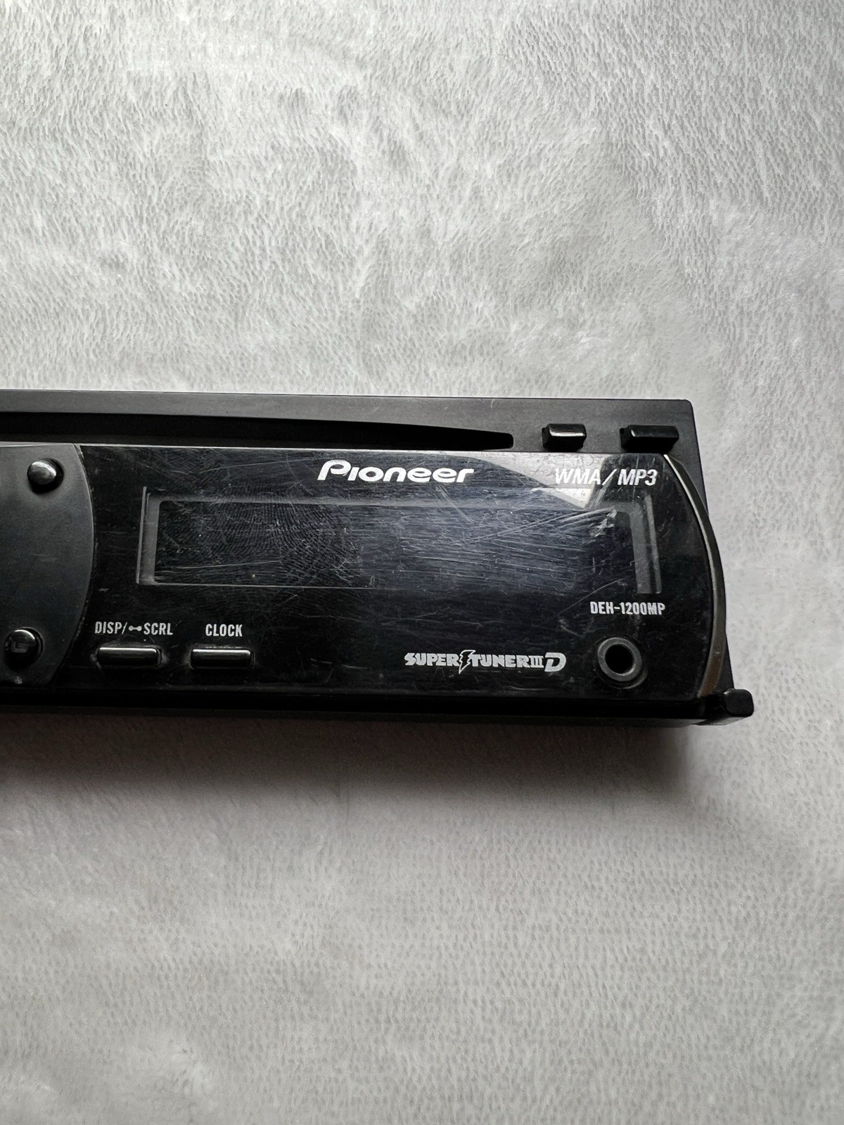 Pioneer DEH-1200MP CD Receiver, Aux Face Plate only