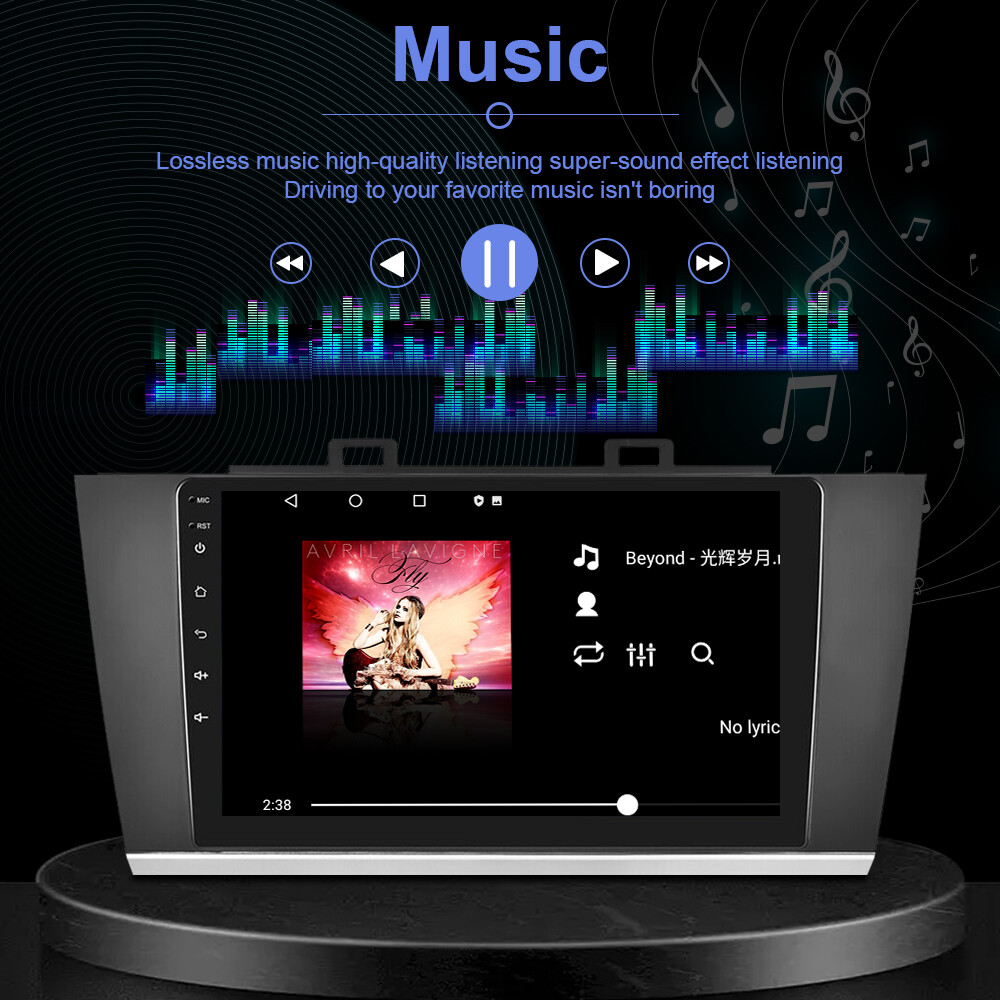 for 2015-2018 Subaru Outback Legacy Car Stereo Radio Carplay Navi 1280*800 IPS