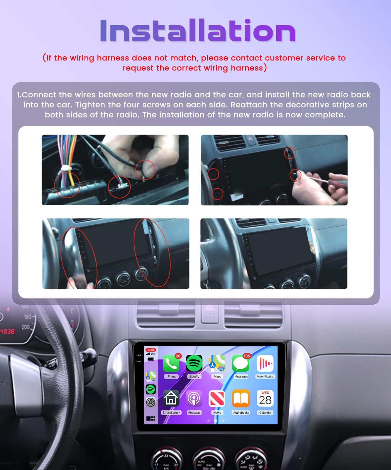 4G64G Rimoody Car Stereo For Suzuki Sx4 2006-2013 Android Car Stereo Car Radio