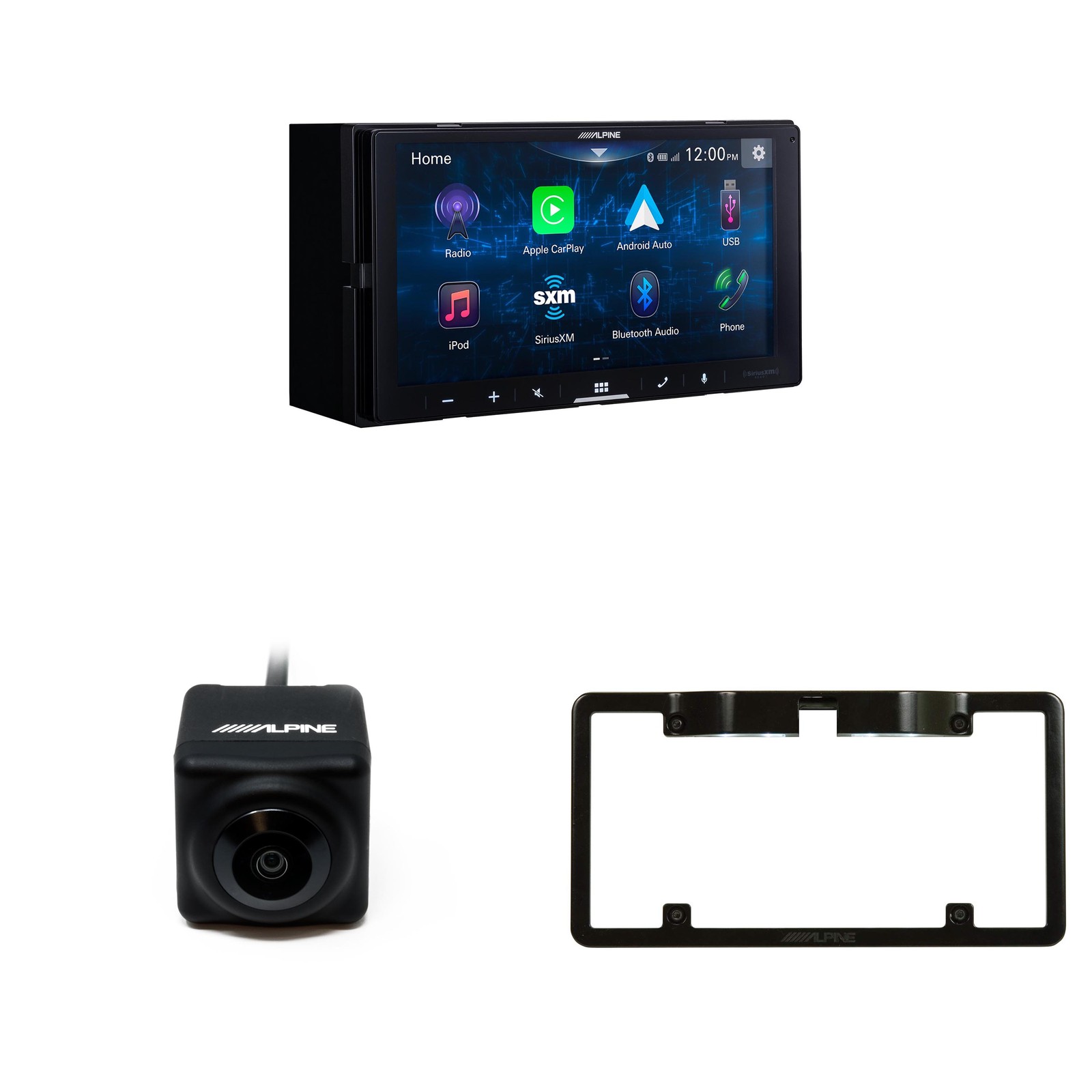 Alpine iLX-W670-S with Apple CarPlay, Android Auto Includes Back up Camera, L…