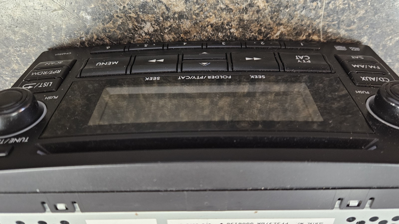 Subaru Forrester Car Stereo Clarion CD 2012 8620SC620 PF-3292B-A OEM