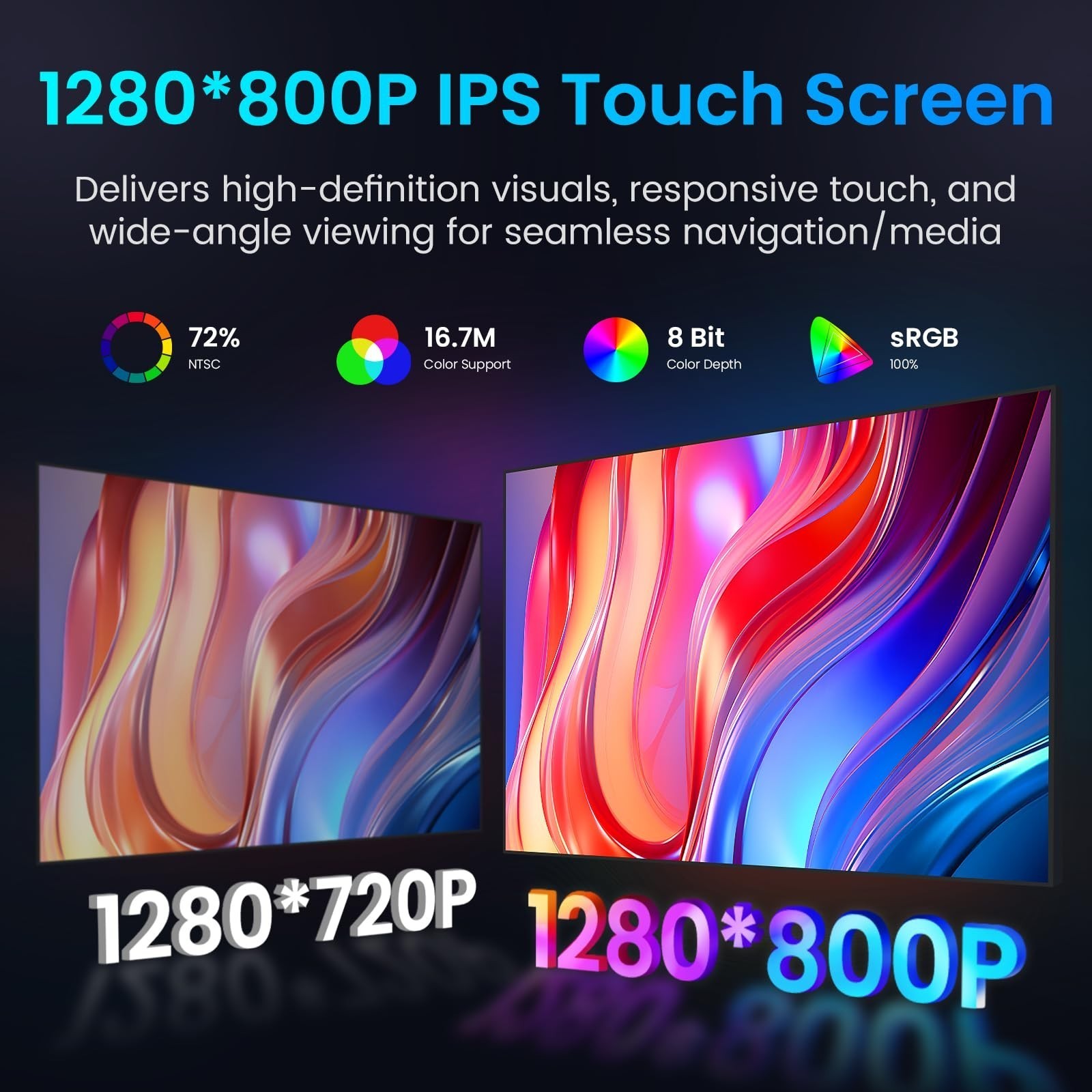 Carplay Radio For 2006-2011 Honda Civic Backup Camera Back Camera 4+64G 10in